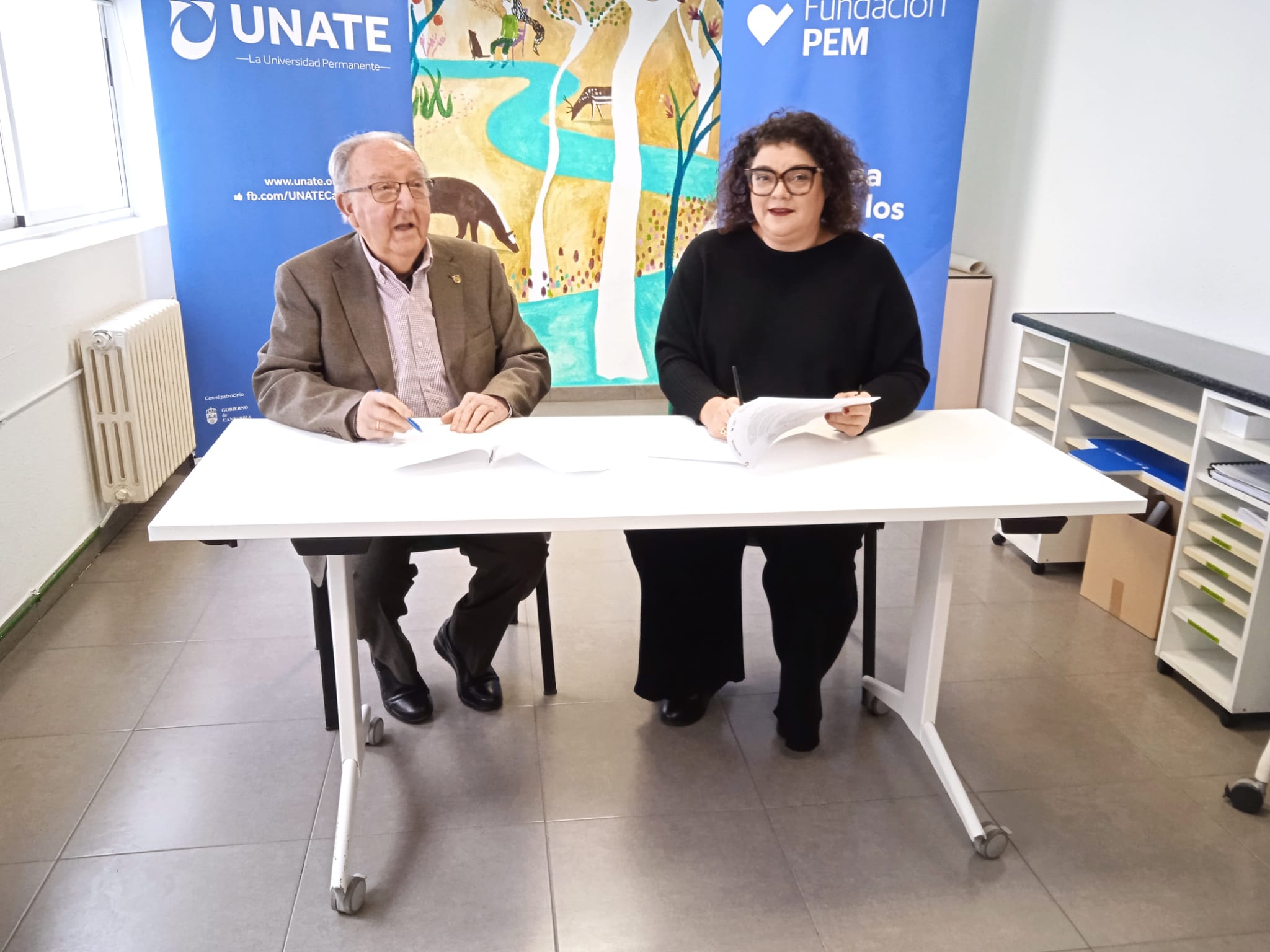 El Colegio de Periodistas de Cantabria, UNATE y la Fundación PEM se unen para promover un periodismo respetuoso hacia las personas mayores